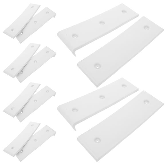 BESTYASH 10Pcs Boat Trailer Slide Pads White Low Friction Bunk Slides for Launching and Loading