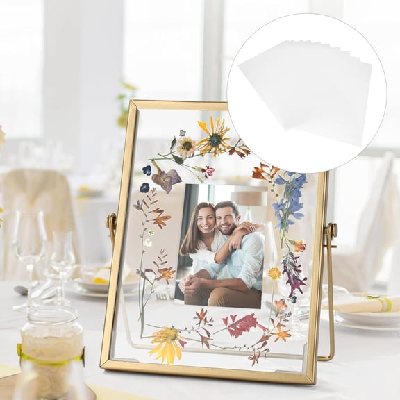 BESTYASH 10Pcs Clear Plastic Sheets Impact Resistant Pc Panel for Indoor Outdoor Applications