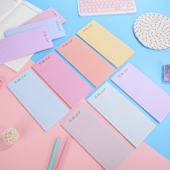 BESTYASH Multi Color Sticky Daily Planner Notepad Office Gadgets Task Scheduling Tool