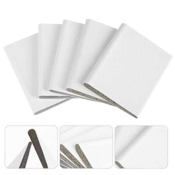 BESTYASH 10Pcs Door Seal for Room Doors Seal Gaps White PU Polyurethane for Homeowners