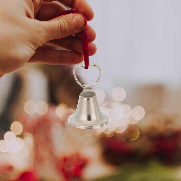 BESTYASH 10Pcs Reusable Wedding Bells Table Menu Holders for Wedding Events