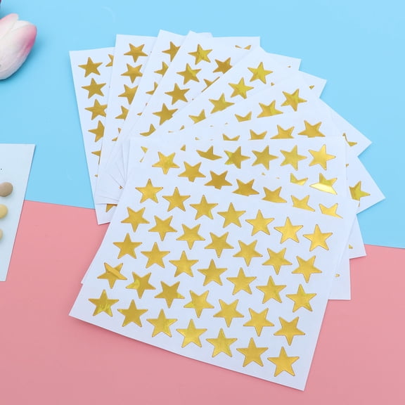 BESTYASH 10-Pack Reward Stickers for Kids, PVC Chart Marking Stickers for Childrens Achievement Tracking