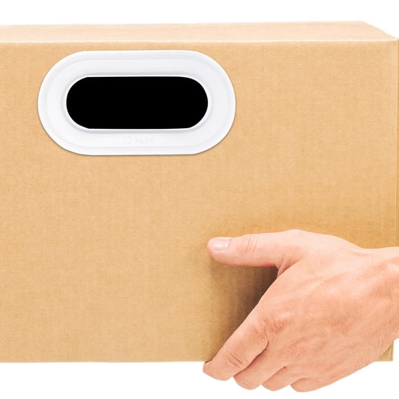 BESTYASH 10Pcs Plastic Carry Handles for Cardboard Box Moving Storage Enhanced Grip