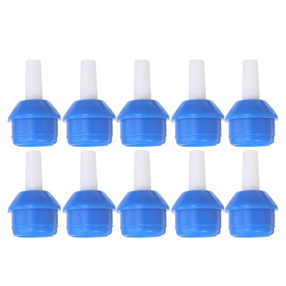 BESTYASH 10Pcs High Vacuum Blue Soldering Nozzle Replacement for Efficient Electronic Repair