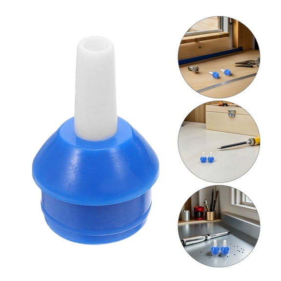 BESTYASH 10Pcs Blue Aluminum Sucker Nozzle High Vacuum Pump Tip for Home Use