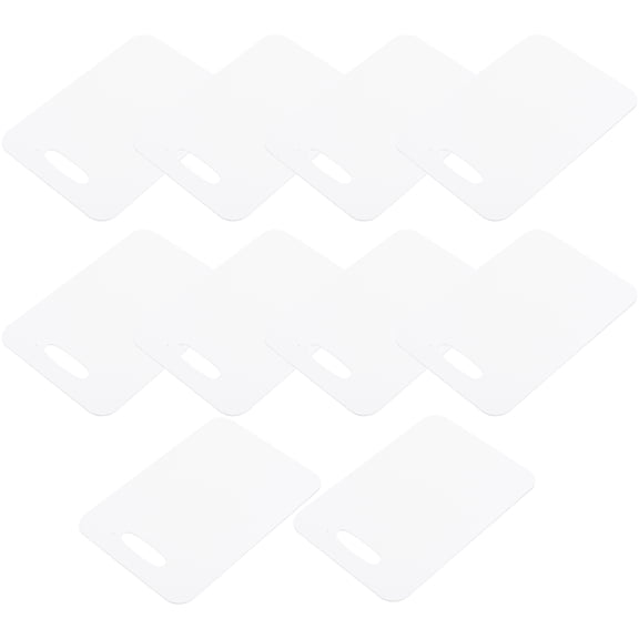 BESTYASH 10Pcs Lightweight Aluminum Luggage Tags Bulk Suitcase Markers for Easy Identification