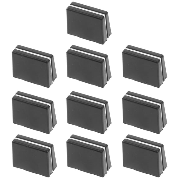 BESTYASH 10Pcs Mixer Slider Fader Knobs Replacement Caps with Precise 4Mm Hole for Dj Mixer
