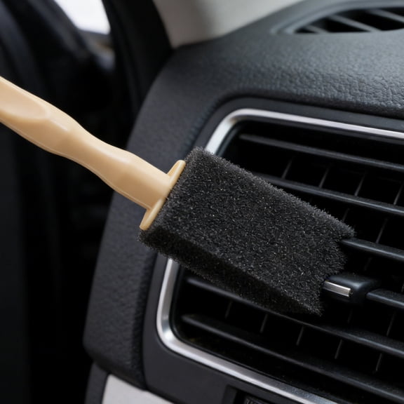BESTYASH 10Pcs Multipurpose Auto Detail Brushes for Car Vents and Dashboard Cleaning with Ultrafine Bristles