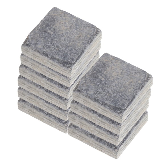 BESTYASH 10Pcs Natural Slice Aquarium Rock Decor for Turtle Habitat and Fish Tank Landscaping