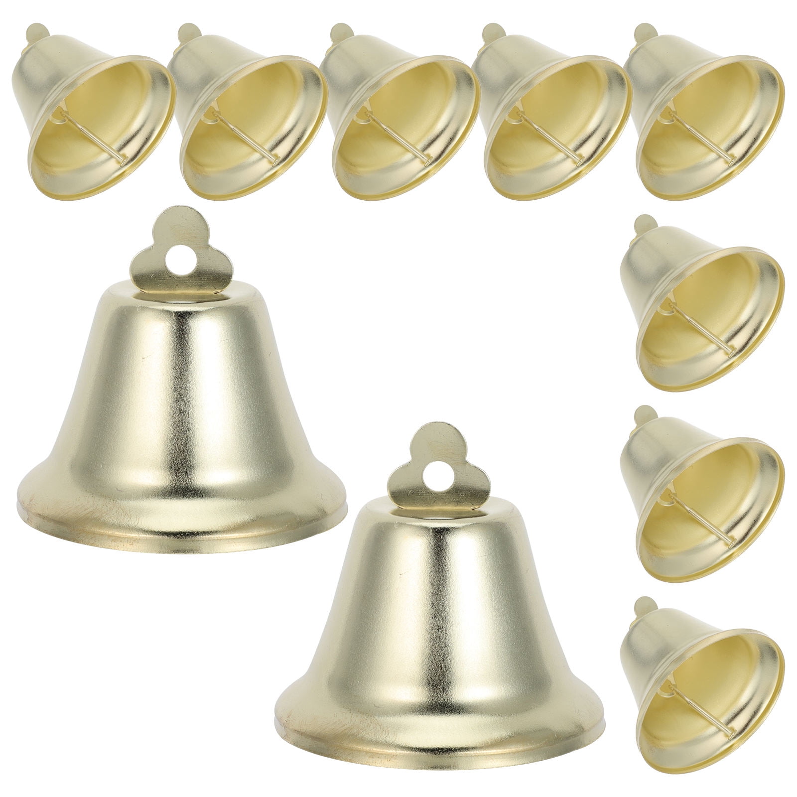 Quality Bell Rings BESTYASH 10Pcs Rustic Metal Golden Bells for Wall Hanging and Handmade ...