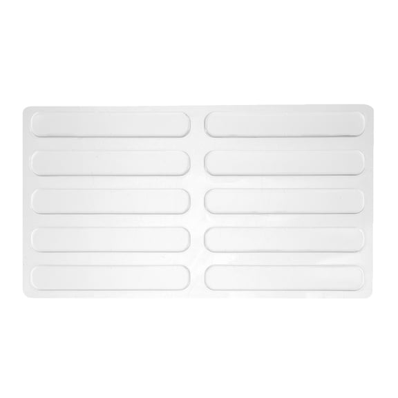 BESTYASH 10Pcs Self Adhesive Clear Silicone Bumpers for Cabinet Doors and Wall Guards