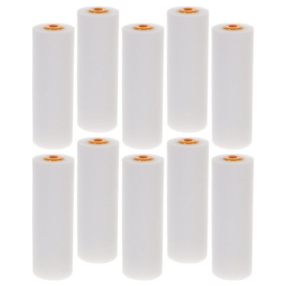 BESTYASH 10Pcs Small Paint Roller Covers White Sponge Sleeves for Roller Frame Replacement