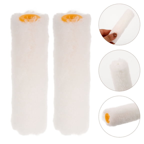 BESTYASH 10Pcs Small Paint Roller Sleeves Plastic Multi for Painters Home Projects
