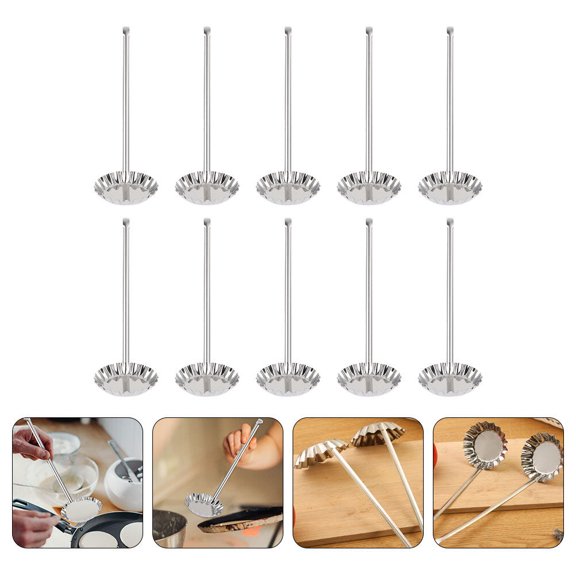 BESTYASH 10-Piece Stainless Steel Meatball Maker Set for Home Cooking and Kitchen Assistance