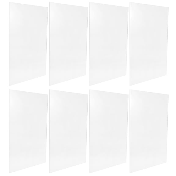BESTYASH 10Pcs Sturdy Transparent Acrylic Sheets for Picture Frame Replacement and DIY Display Projects