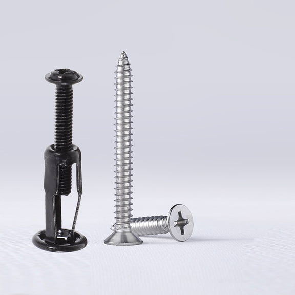 BESTYASH 10Pcs Threaded Wood Inserts Expansion Screw Petal Nut Nuts with Easy Installation