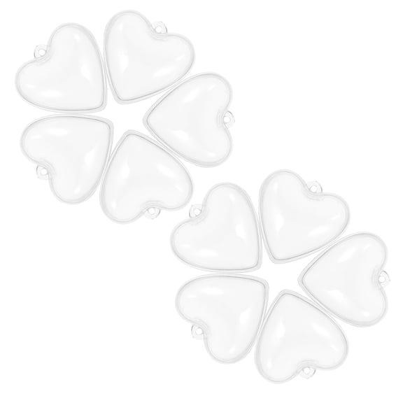 BESTYASH 10Pcs Stable Transparent Floating Ornaments for Fish Tank and Aquarium Decor