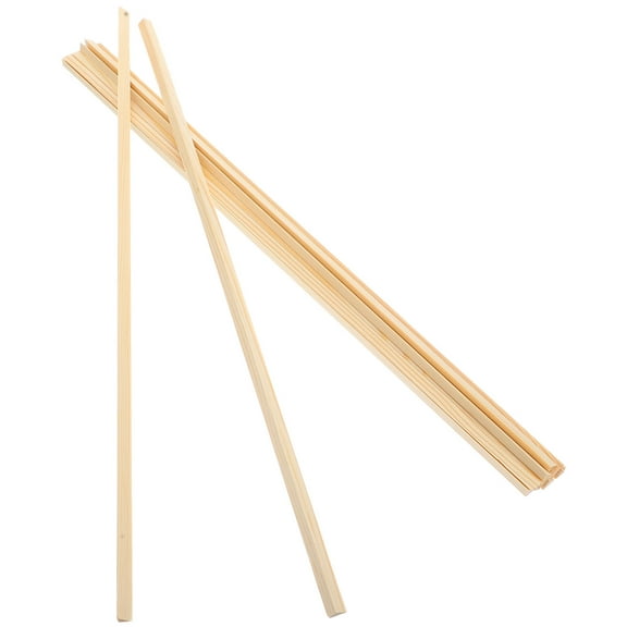 BESTYASH Beige Wooden Window Trim Strips for Living Room, Kitchen, Office Decorative Wood Molding