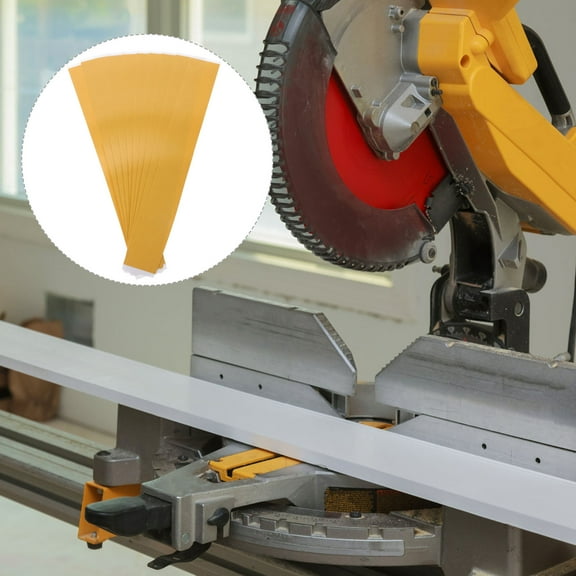 BESTYASH 10Pcs Yellow Double Sided PVC Tape for Woodworking and Router Accessories