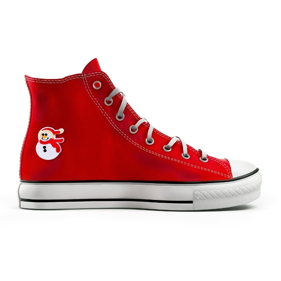 BESTYASH 10Pcs Embroidered Cloth Appliques Snowman Applique White Decorative for Christmas Parties