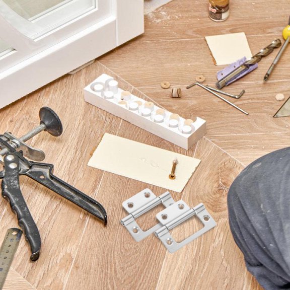 BESTYASH 10pcs Quiet Bearing Hinges for wardrobe furniture hinges Rust Resistance Heavy Duty