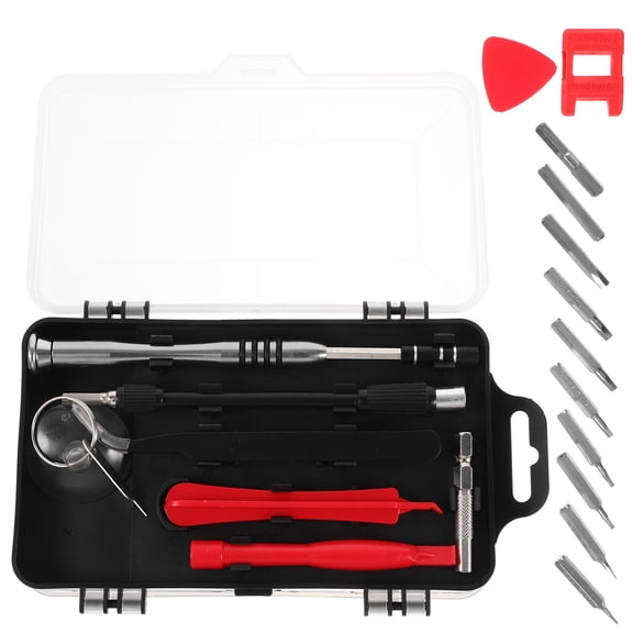 BESTYASH 112 in 1 Mobile Phone Repair Tool Kit with Precision Screwdrivers for Pc Pda Mp3 Player Black