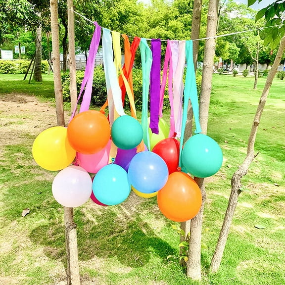 BESTYASH 12- Streamers for Birthday and Festival Decorations, Colorful Rolls for Celebrations