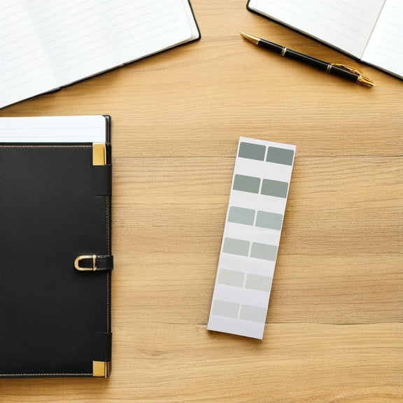 BESTYASH 1200Pcs Paper Sticky Tabs Light Green Writable Index Tabs for Organizing Notebooks and Files