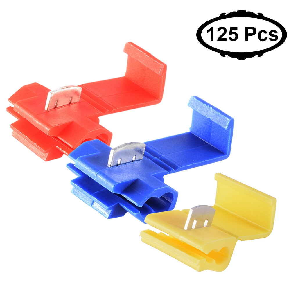 BESTYASH 125 PCS In Line Splice Connector Assorted Color Electrical ...