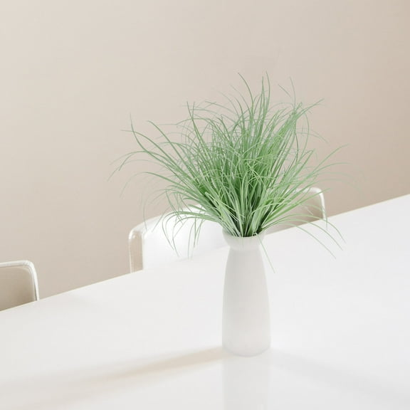 BESTYASH 12Pcs Artificial Cattail Stems Realistic Plastic Greenery for Wedding and Table Decor