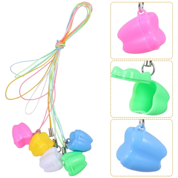 BESTYASH Premium Plastic Tooth Fairy Box Assorted Colors for Storage 12Pcs