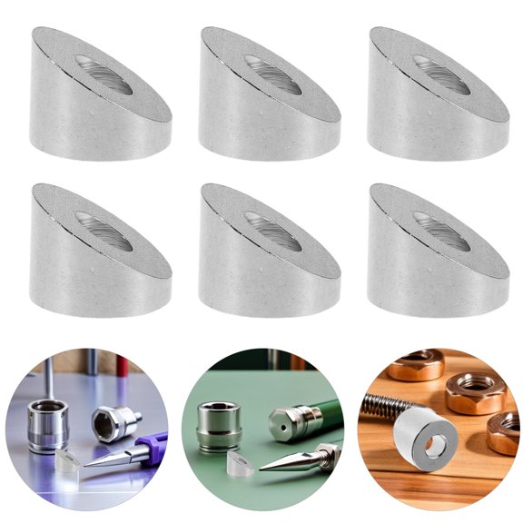 BESTYASH 12Pcs Marine Grade Stainless Steel Cable Railing Washer with Threaded Ends for Easy Assembly