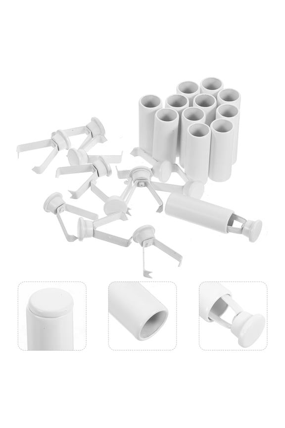 12-Pack Metal Drawstring End Caps Cord Stops Replacement Tips for Hoodie, Pants, Jackets, and Bags