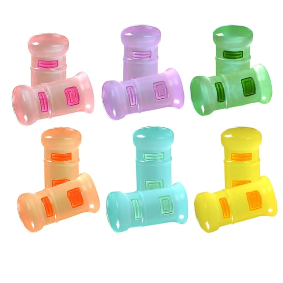 BESTYASH 12Pcs Micro Landscape Mailbox Statue Assorted Color Resin for Garden Atmosphere Creation