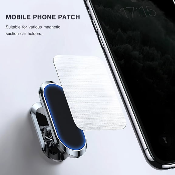 BESTYASH 12Pcs Mobile Phone Metal Plates with Smooth Surface and Rounded Edges for Car Mount