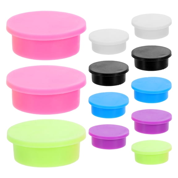 BESTYASH 12Pcs Reusable Vial Caps for 5Ml Glass Vials Dust Resistant Protective Covers for Safe Transport and Storage