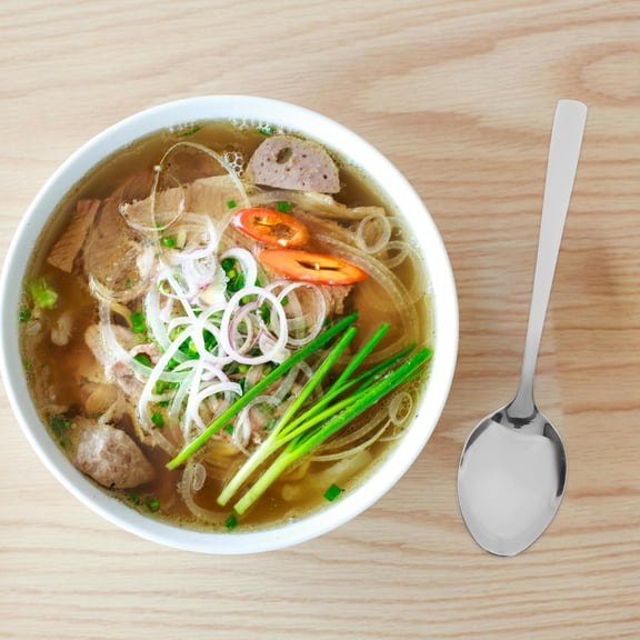 BESTYASH 12Pcs Stainless Steel Tea Spoons Set with Ergonomic Handle for Everyday Use