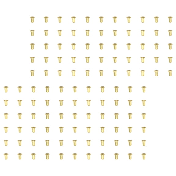 BESTYASH Honeycomb Copper Hole Beekeeping Tools Golden Prevent Wood Deformation 1400Pcs