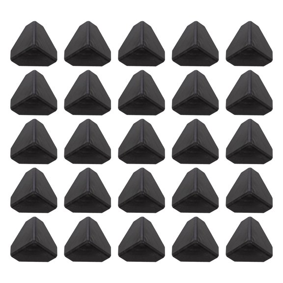 BESTYASH 150Pcs Furniture Edge Protectors Black Plastic for Carton Packing and Shipping Boxes