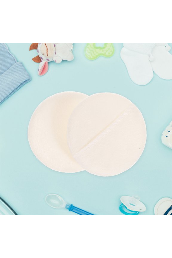 Extra Soft Powder Puff Velour Beige 15Pcs