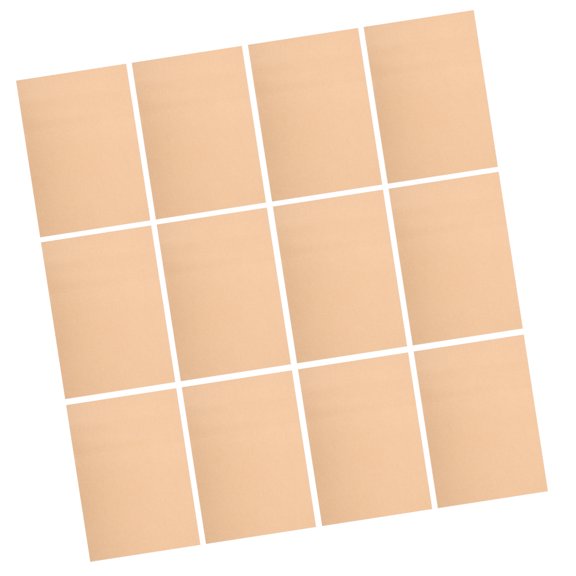 BESTYASH 15Pcs Braille Writing Aid Paper Sturdy Cardstock Light Brown for Blind Students Supplies