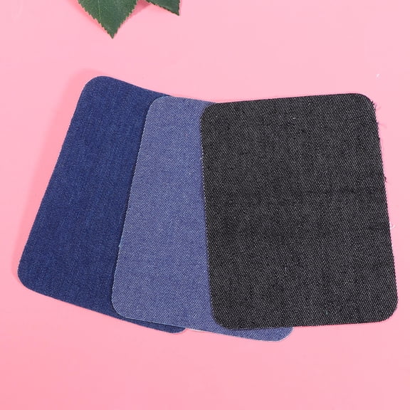 BESTYASH 15Pcs Iron on Patches for Jeans Assorted Color Elbow Knee Patch for Diy Enthusiasts
