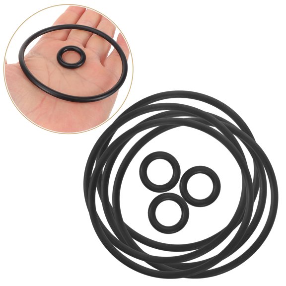 BESTYASH 15Pcs Silicone Pool Diverter Valve Rings Durable O-Shaped Sealing Ring for Smooth Valve Operation