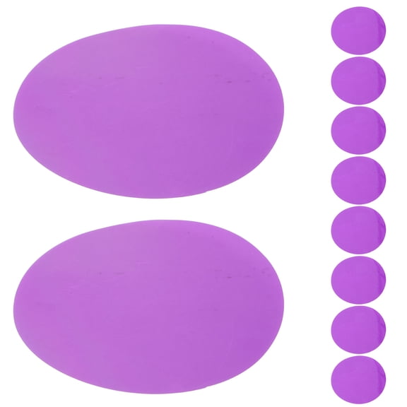BESTYASH 15Pcs Violet Colored Window Film Sheets for Lamp Easy Install Light Color Change Gel