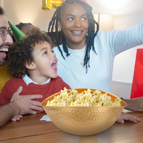 BESTYASH 1-Pack Iron Popcorn Boxes for Movie , Parties, and Fun Gatherings