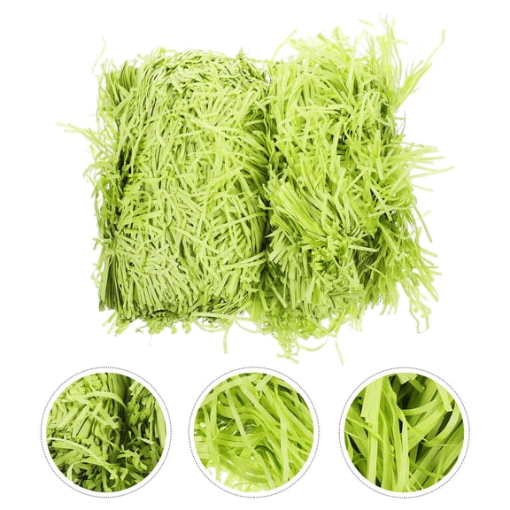 BESTYASH 1Pack Paper Packaging Lightweight Green Filler for DIY Chocolate Candy Boxes