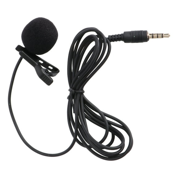 BESTYASH 1Pack Lavalier Microphone for Video Meeting Use with Highly Sensitive Feature