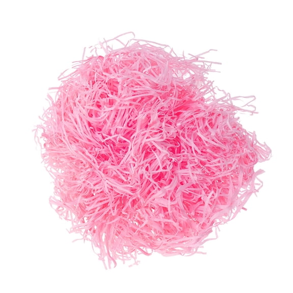 BESTYASH 1Pack Raffia Shredding Silks Pink for Attractive Wedding Favor Box Fillers and Basket Filling