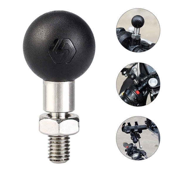 BESTYASH 1Pack Rubber Phone Mount Rack for Motorcycle Accessory with Durable Design