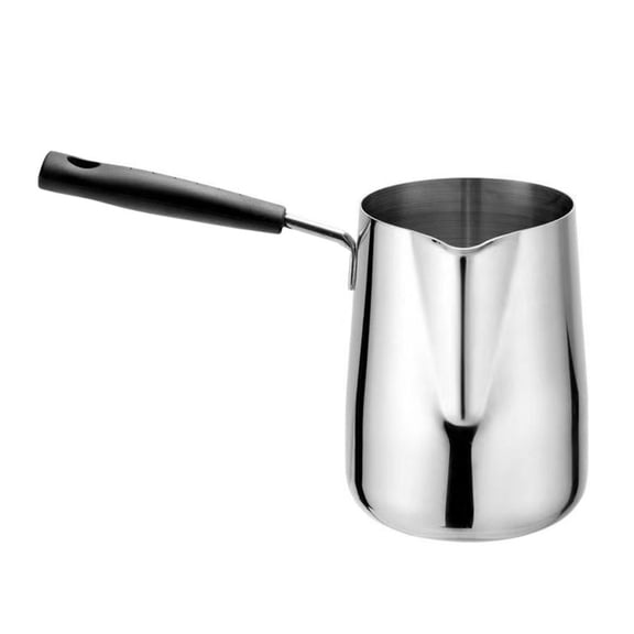 BESTYASH 1Pack Silver Chocolate Melting Pot Food Grade Safe for Home Users Cooking Housewarming